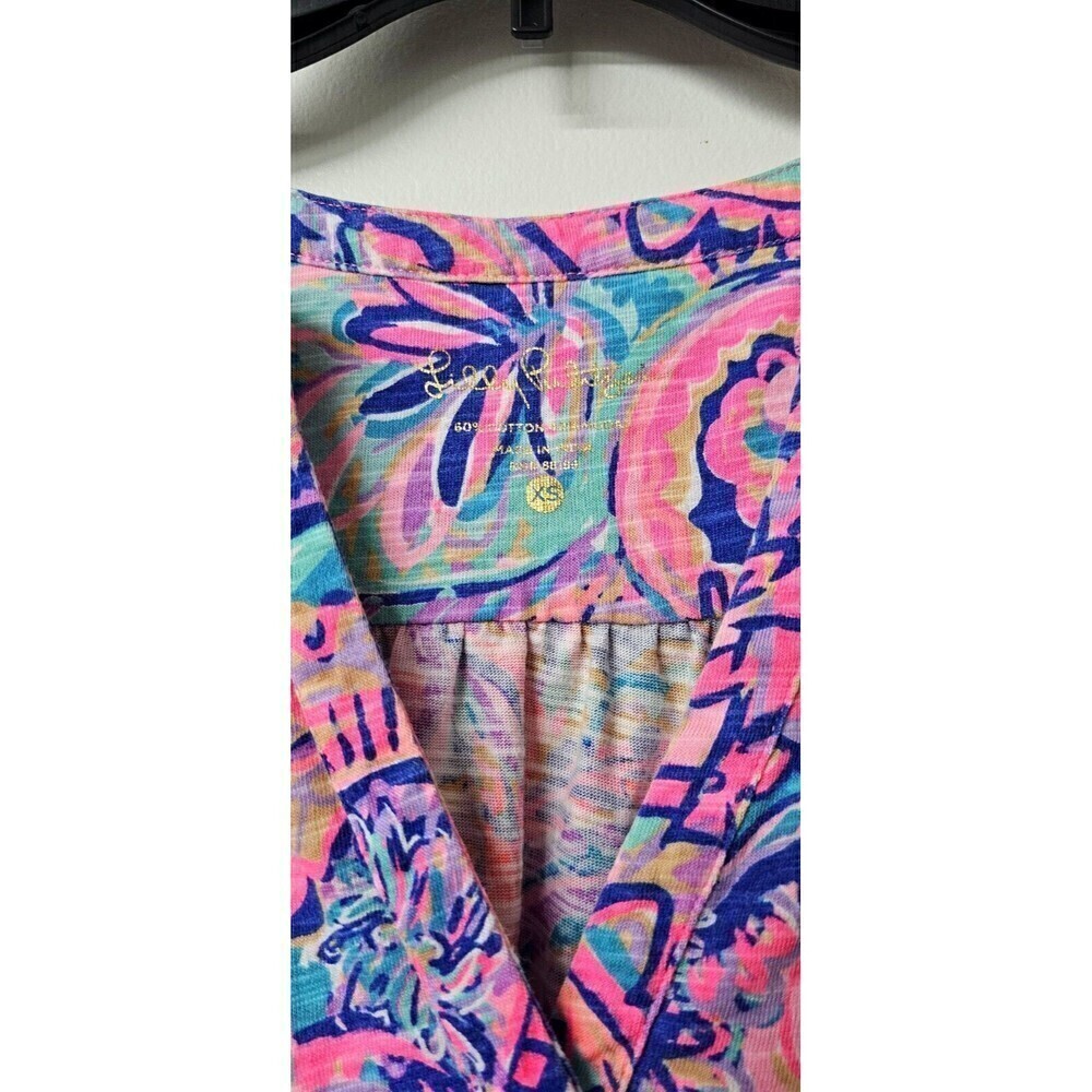 LILLY PULITZER Multicolor Sleeveless Pullover Women Tank Top Shirt (XS) - Picture 2 of 3